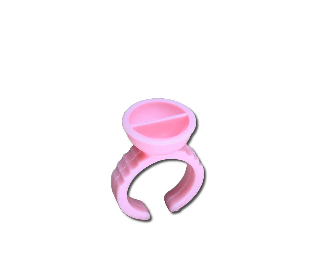 Pink Glue Ring Holder (100)