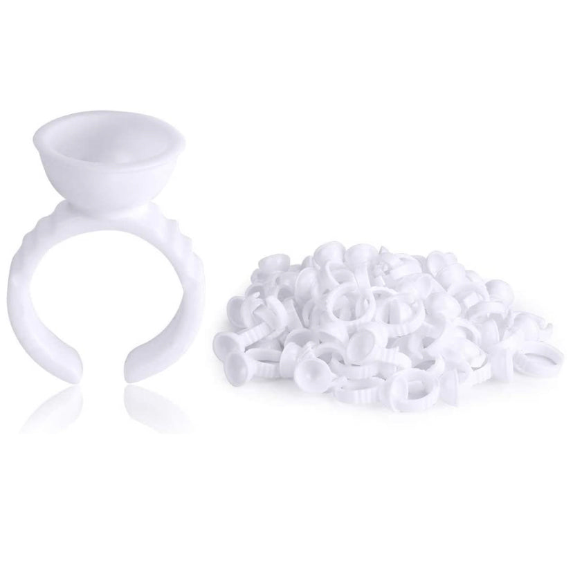 White Glue Ring Holder (100)